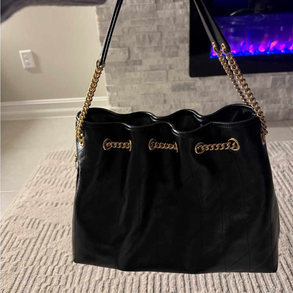 Coach leather Evelyn bag with quilting